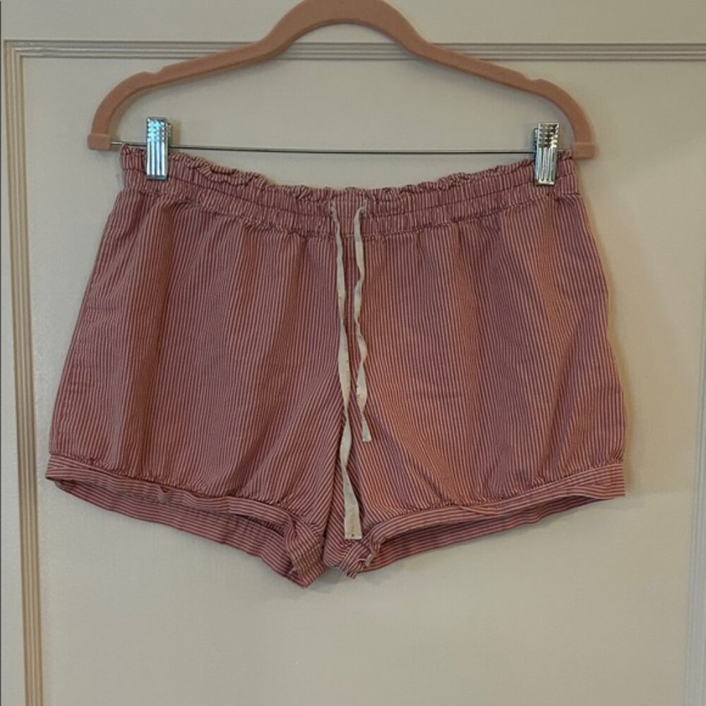 Casual Striped Athletic Shorts for Women